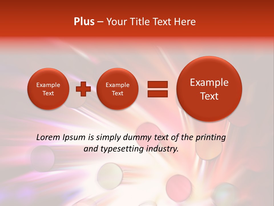 Colorful Abstract Background PowerPoint Template