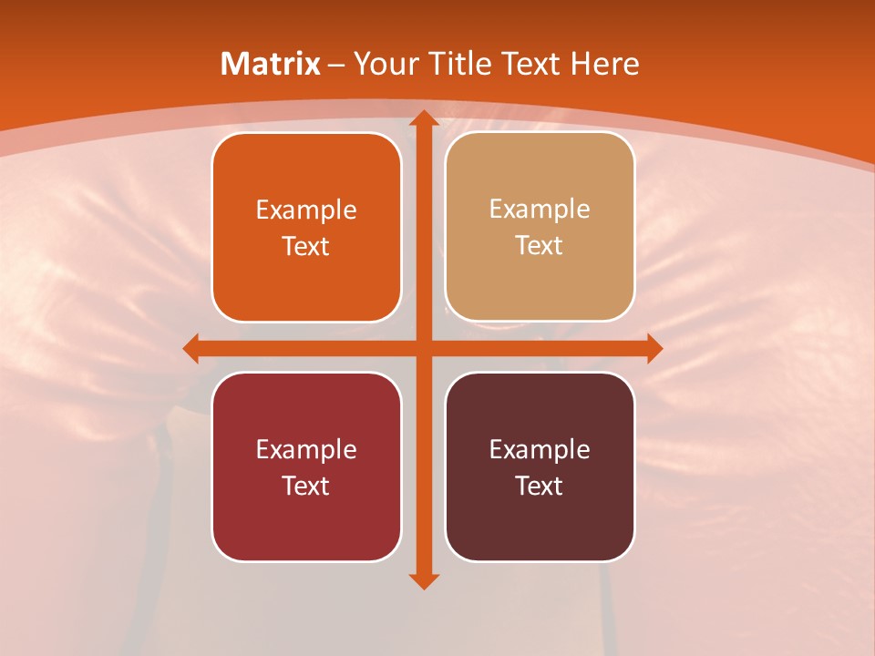 Boxer Girl PowerPoint Template