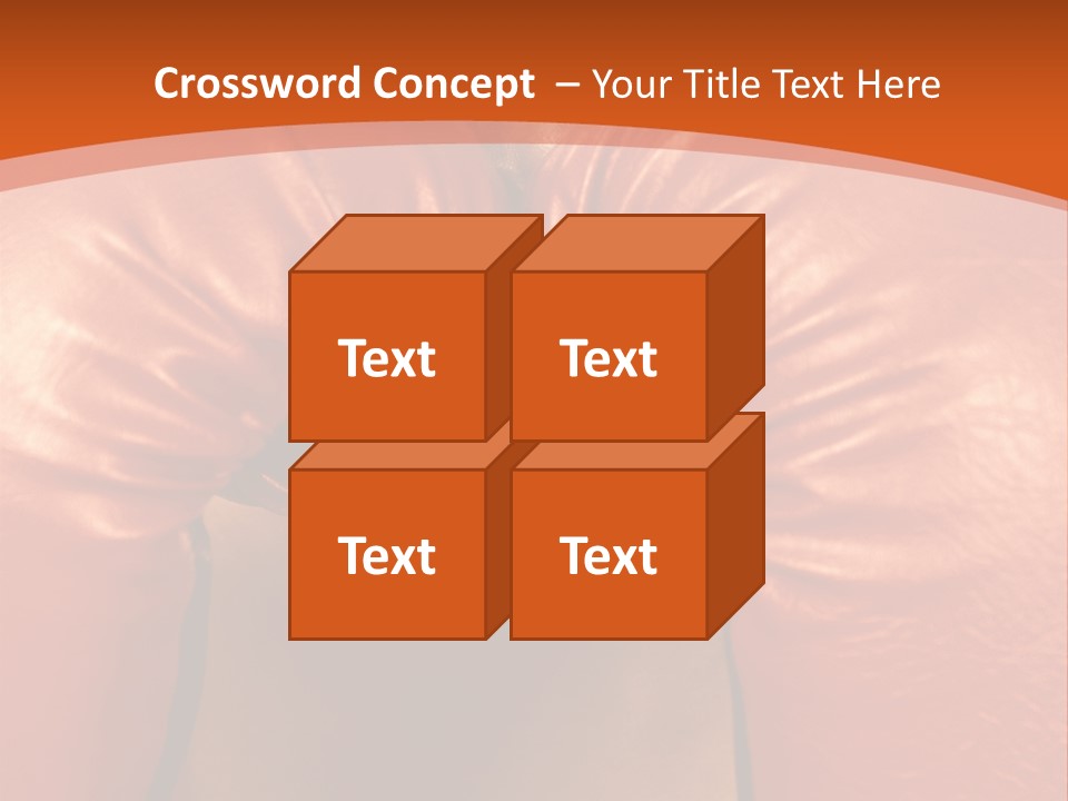 Boxer Girl PowerPoint Template