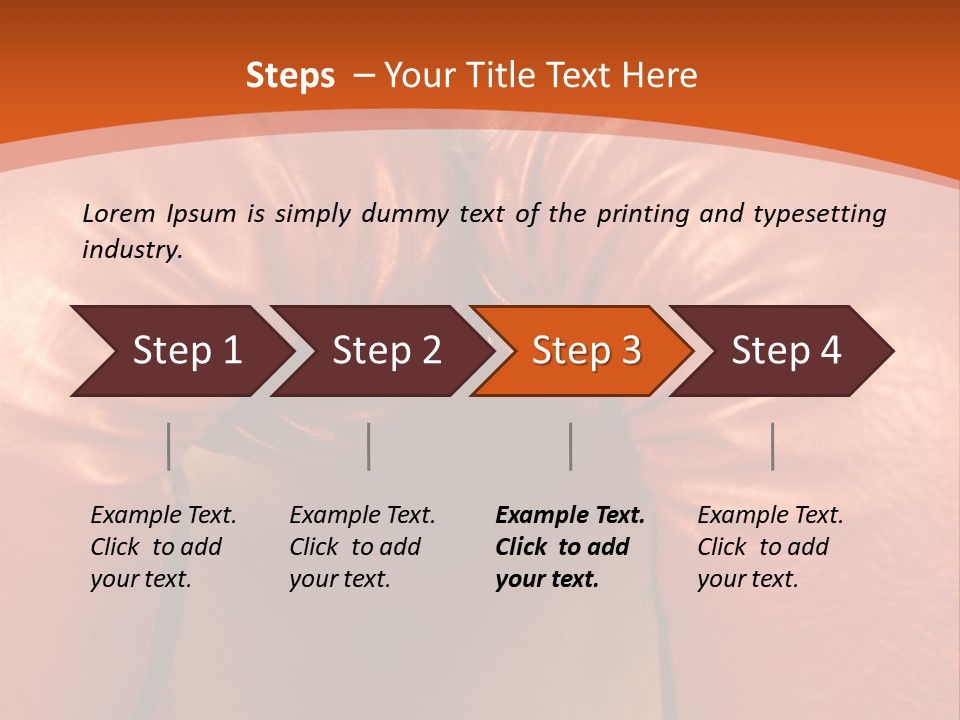 Boxer Girl PowerPoint Template