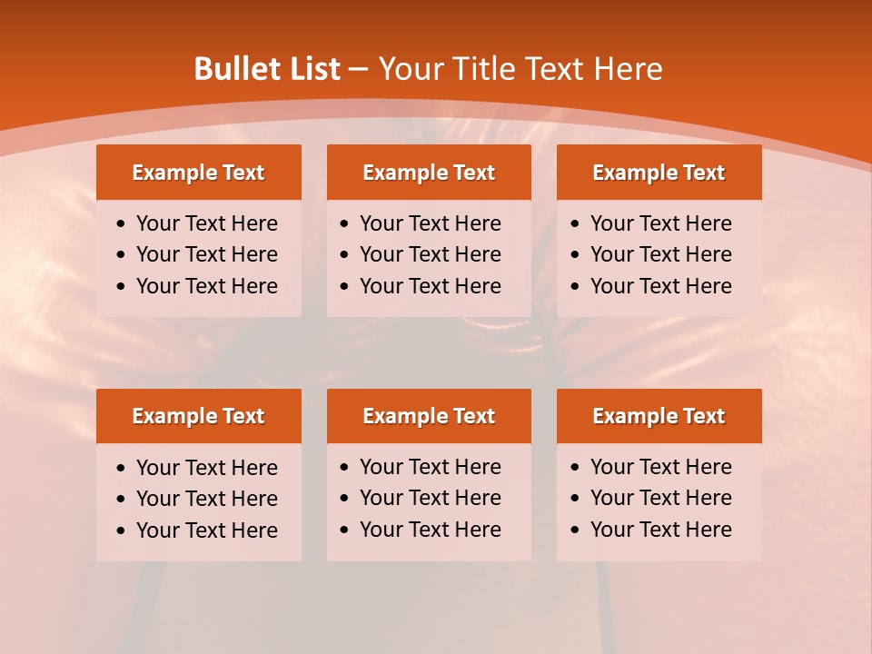 Boxer Girl PowerPoint Template