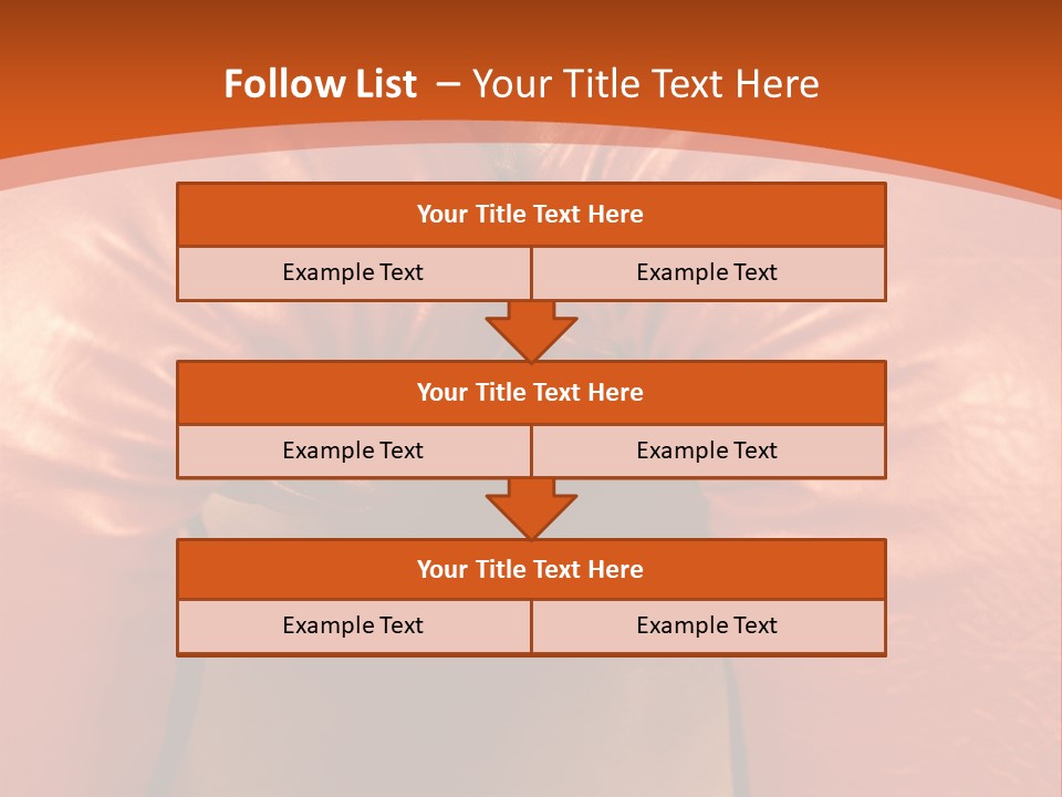 Boxer Girl PowerPoint Template