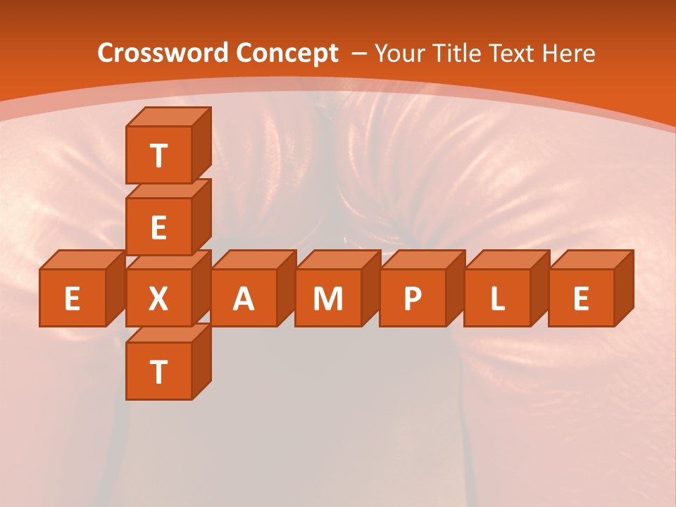 Boxer Girl PowerPoint Template