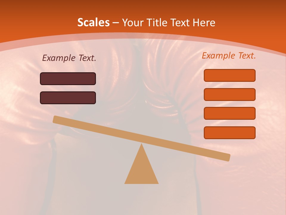 Boxer Girl PowerPoint Template