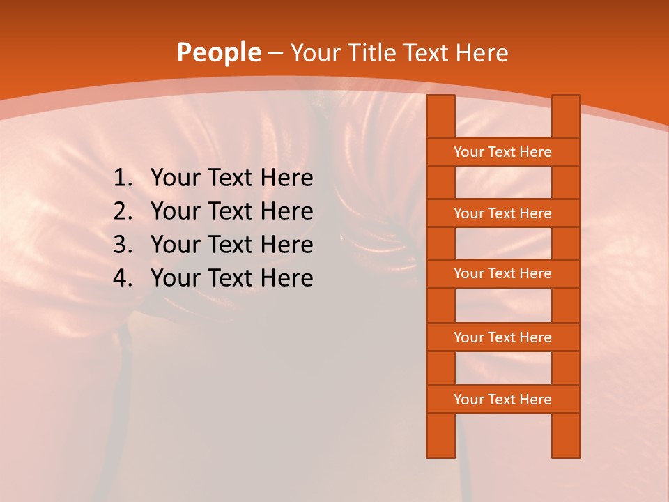 Boxer Girl PowerPoint Template