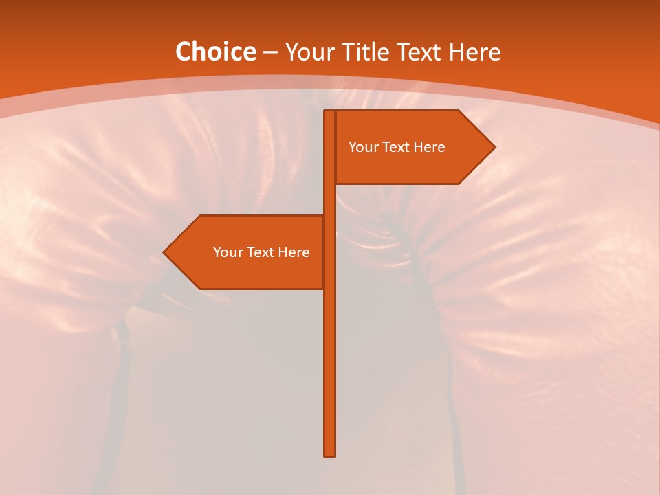 Boxer Girl PowerPoint Template