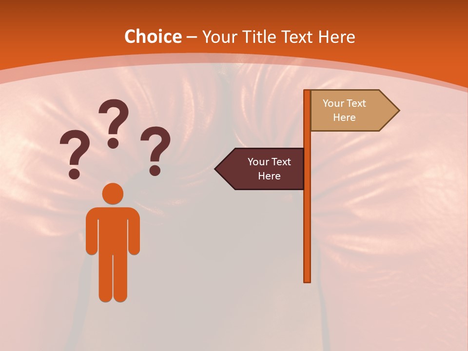 Boxer Girl PowerPoint Template