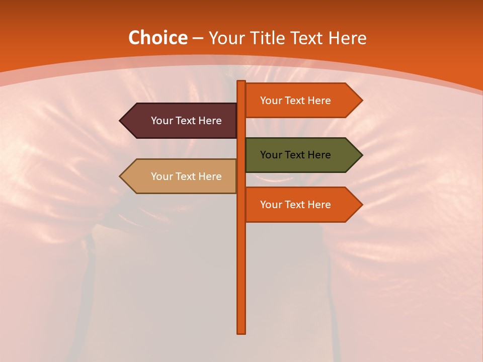 Boxer Girl PowerPoint Template