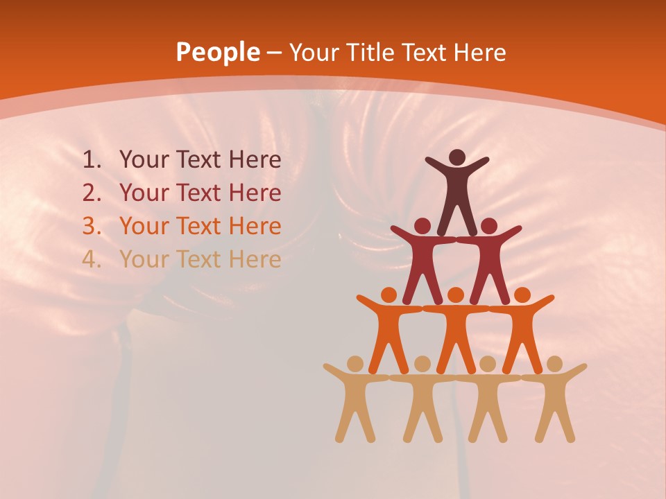 Boxer Girl PowerPoint Template