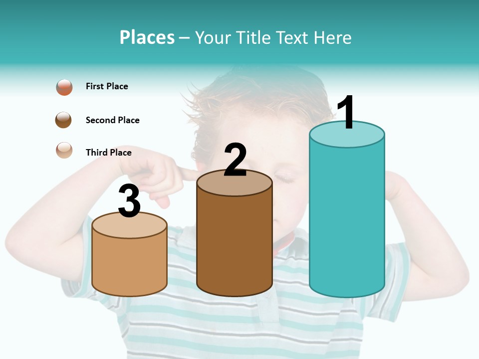 "Not Listening" Boy PowerPoint Template