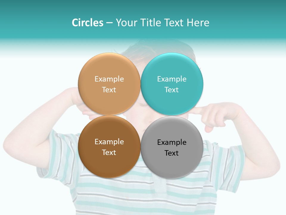 "Not Listening" Boy PowerPoint Template