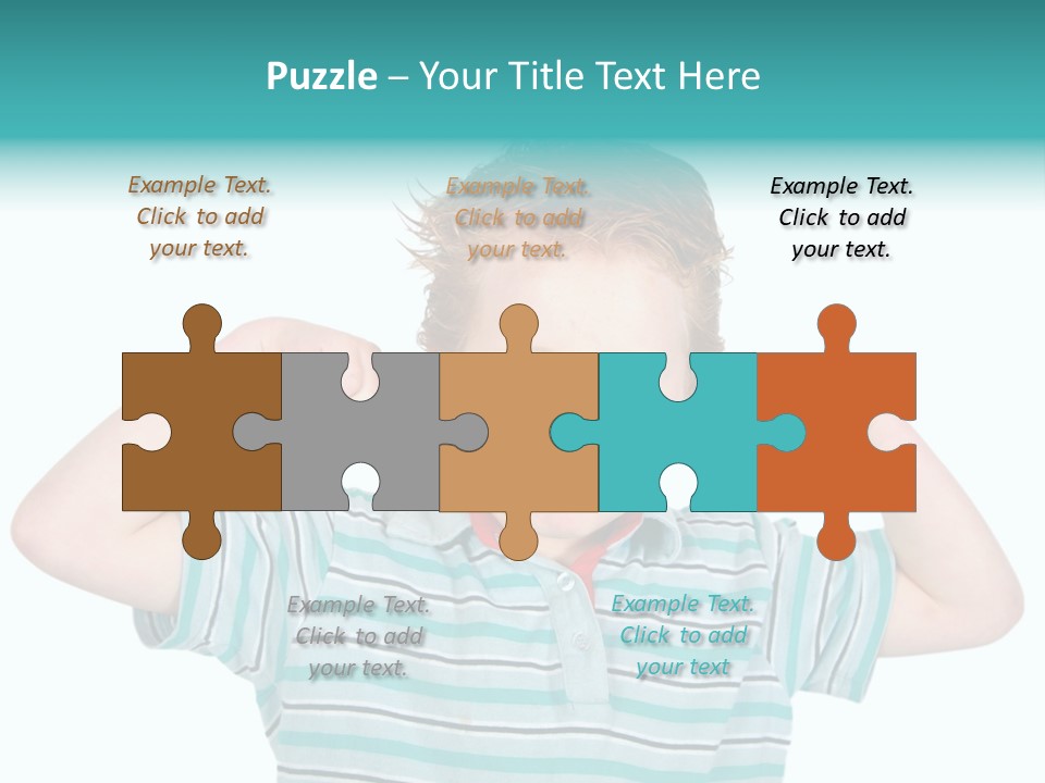 "Not Listening" Boy PowerPoint Template