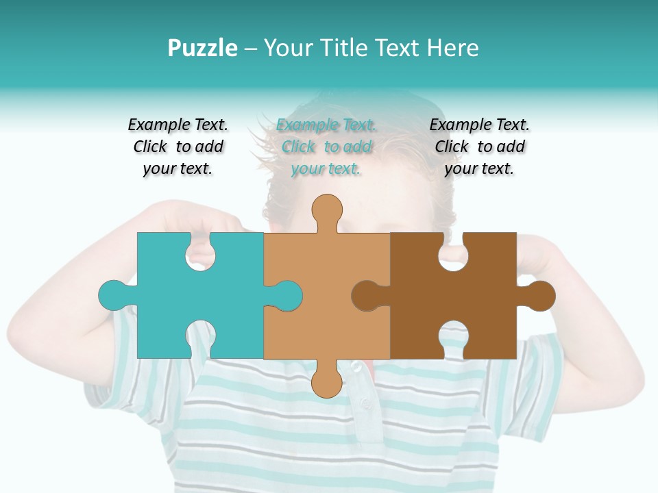 "Not Listening" Boy PowerPoint Template