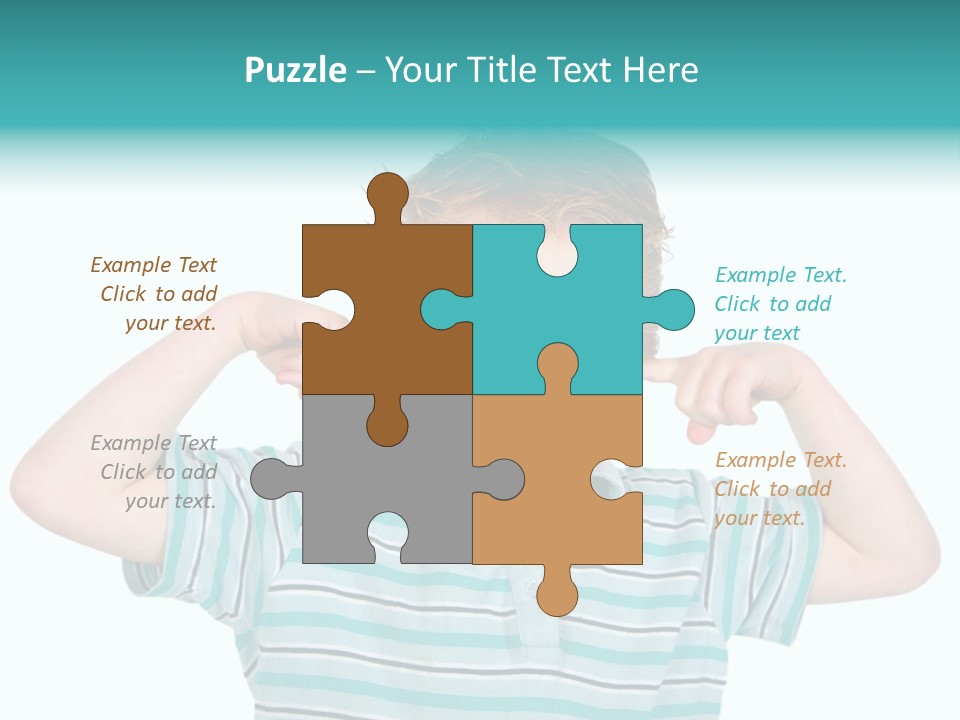 "Not Listening" Boy PowerPoint Template