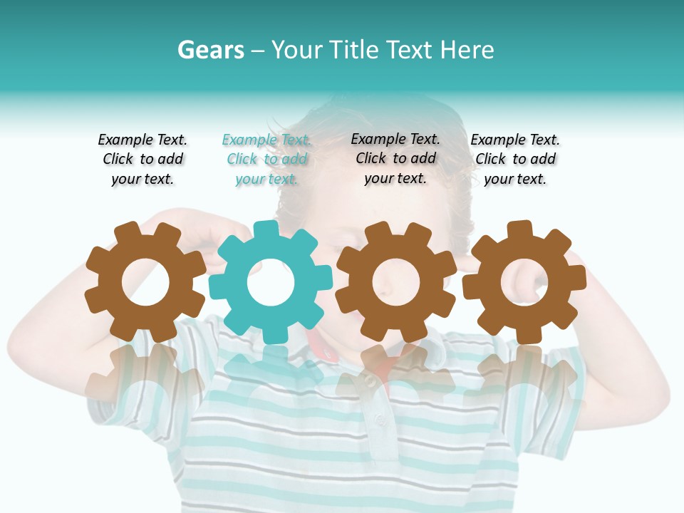 "Not Listening" Boy PowerPoint Template