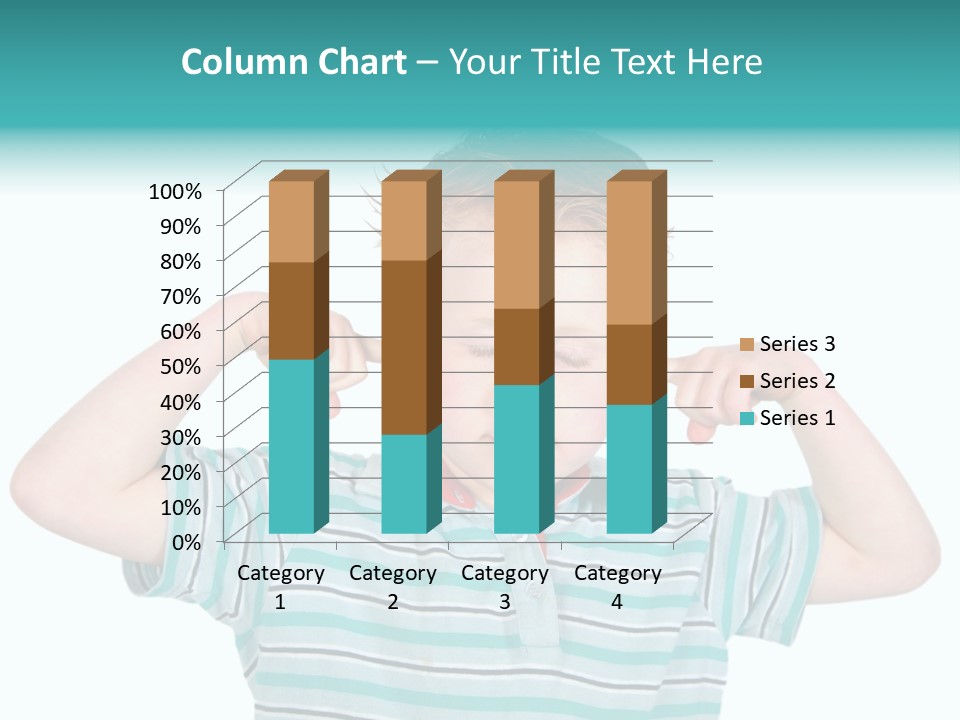 "Not Listening" Boy PowerPoint Template