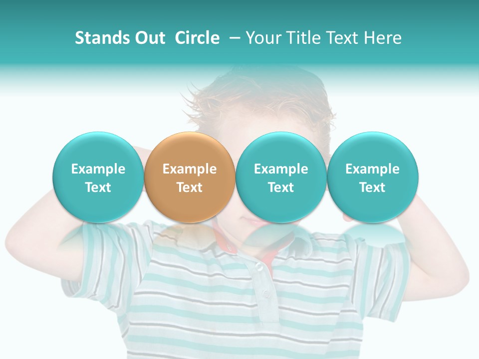 "Not Listening" Boy PowerPoint Template