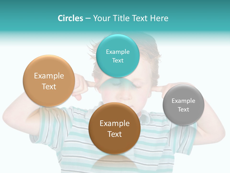 "Not Listening" Boy PowerPoint Template