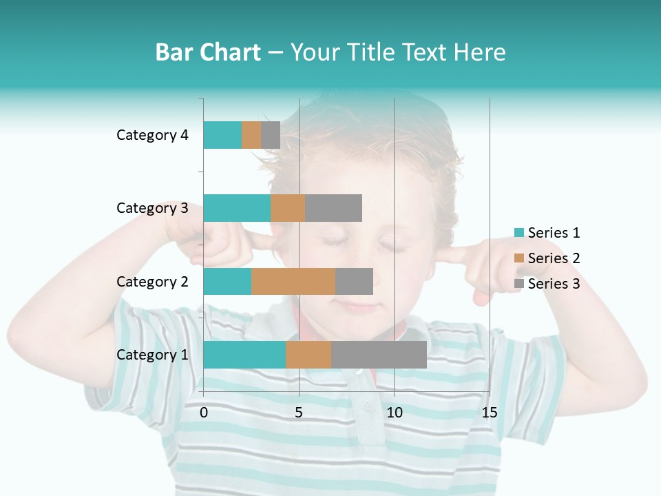 "Not Listening" Boy PowerPoint Template