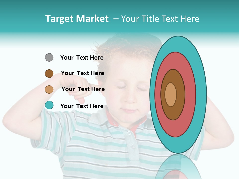 "Not Listening" Boy PowerPoint Template