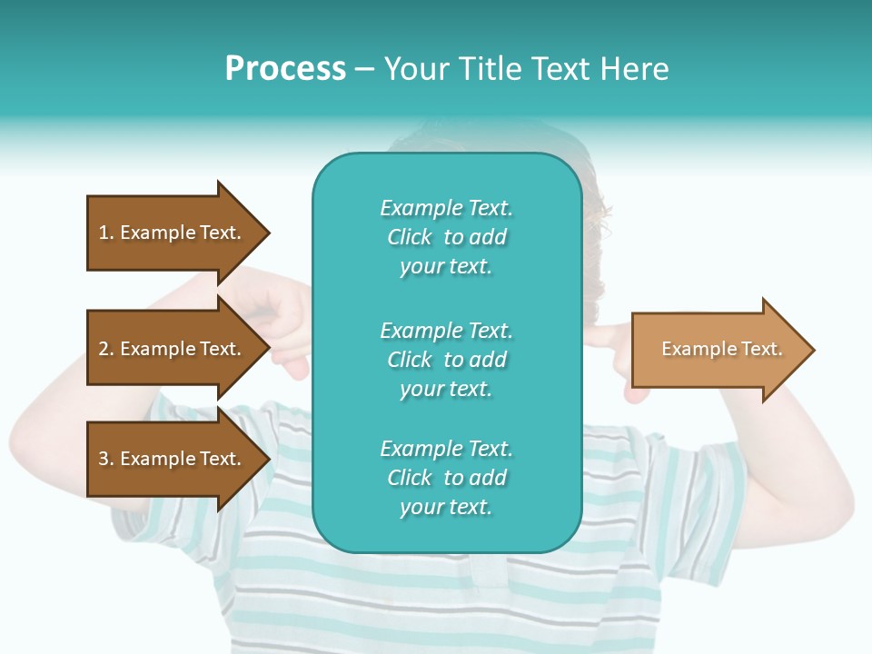 "Not Listening" Boy PowerPoint Template