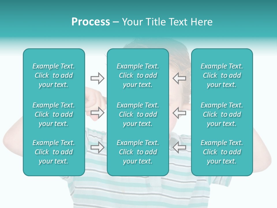 "Not Listening" Boy PowerPoint Template