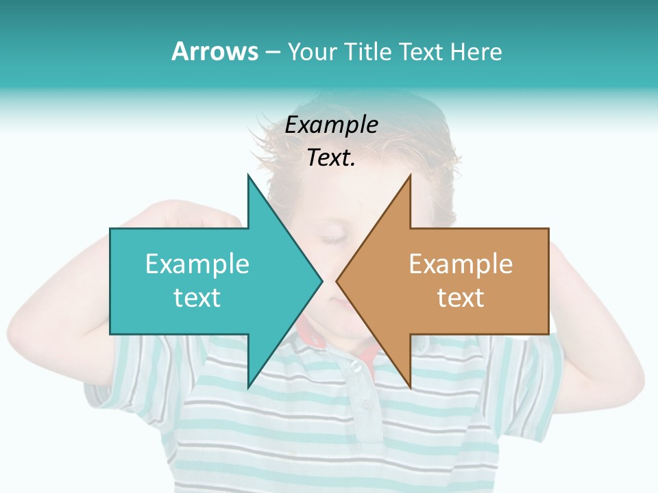 "Not Listening" Boy PowerPoint Template