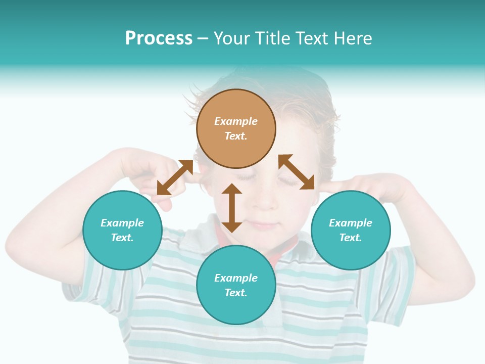 "Not Listening" Boy PowerPoint Template