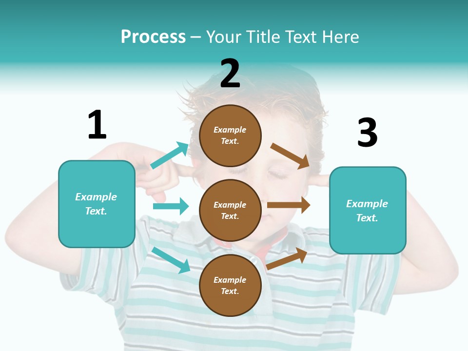 "Not Listening" Boy PowerPoint Template
