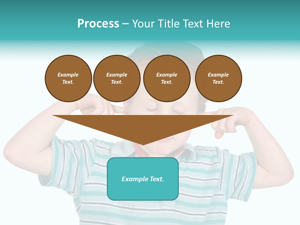 "Not Listening" Boy PowerPoint Template