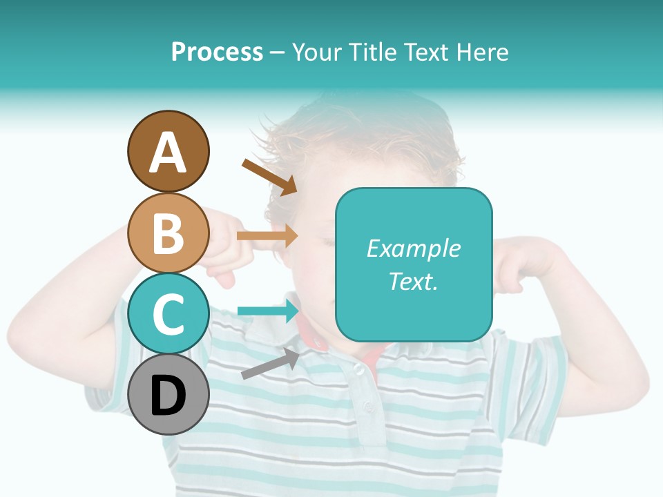 "Not Listening" Boy PowerPoint Template