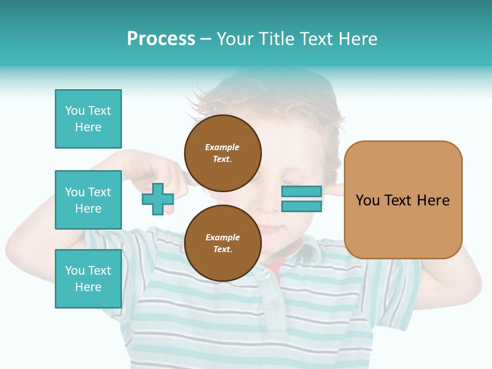 "Not Listening" Boy PowerPoint Template