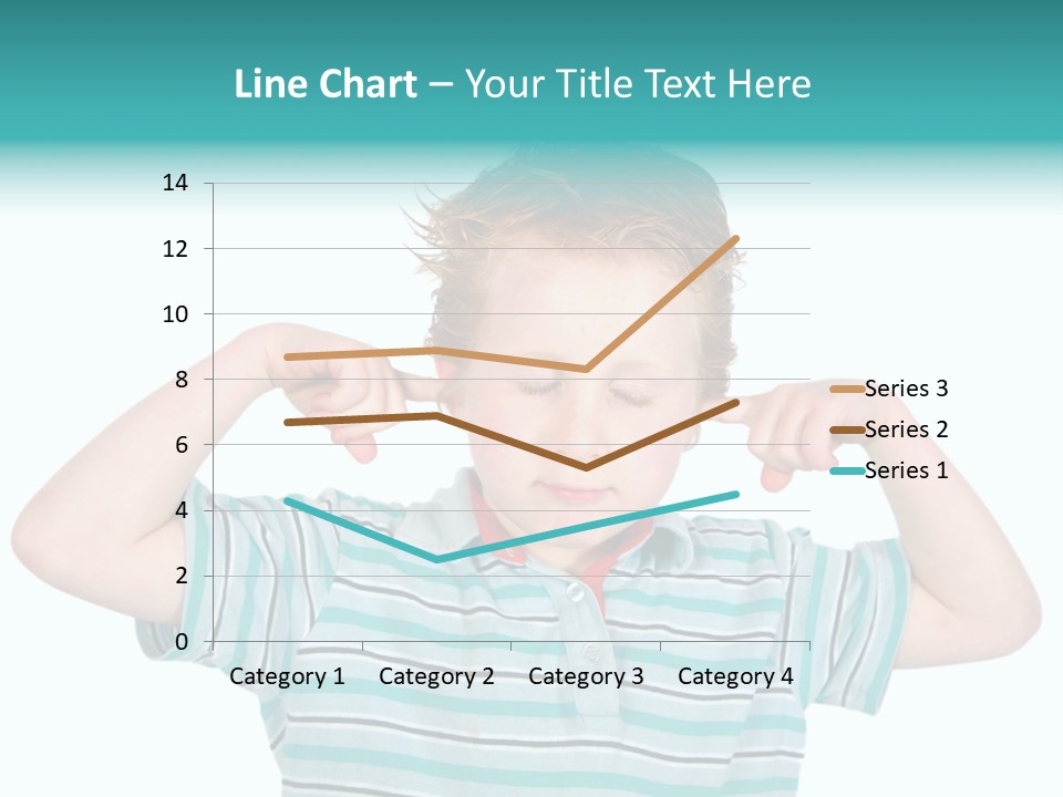 "Not Listening" Boy PowerPoint Template