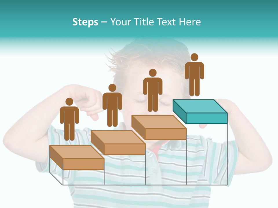 "Not Listening" Boy PowerPoint Template