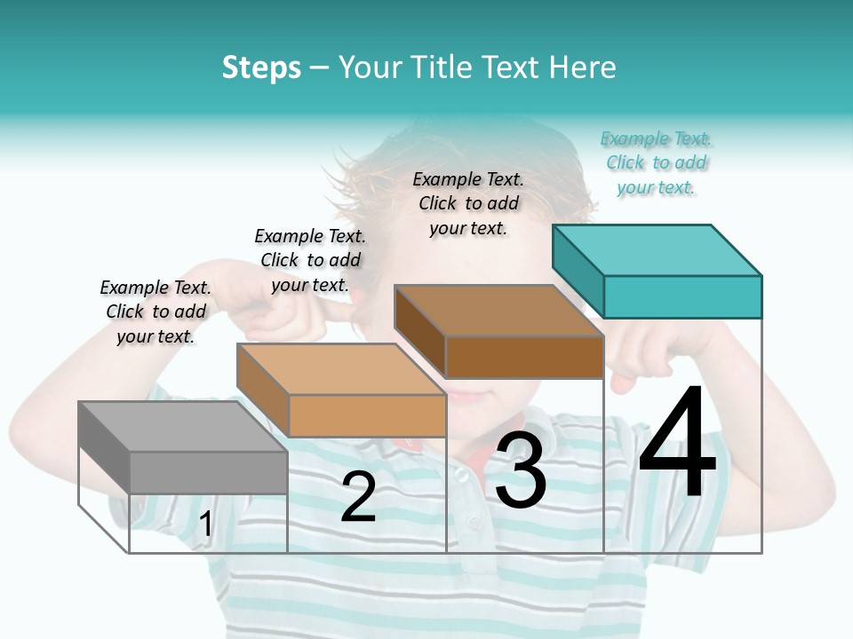 "Not Listening" Boy PowerPoint Template