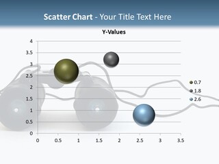 A Pair Of Binoculars Lying Flat On A White Background. PowerPoint Template