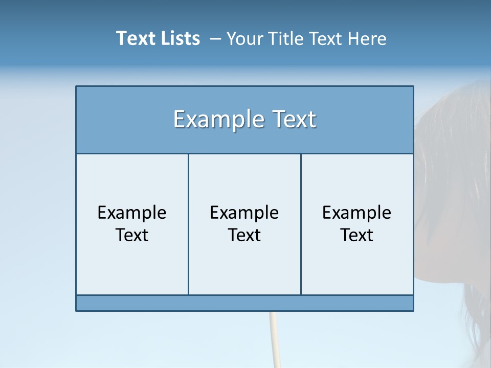 Little Girl Blows On A Seedy Pod Plant As Seeds Drift Off. PowerPoint Template