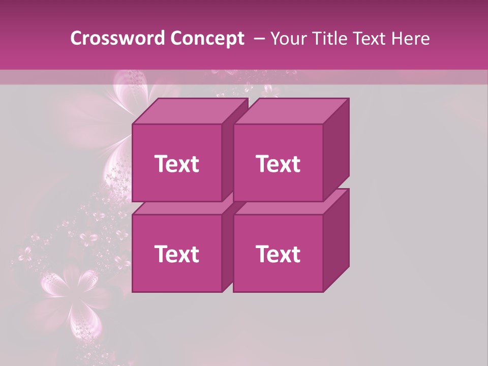 Dreamlike Flowers PowerPoint Template