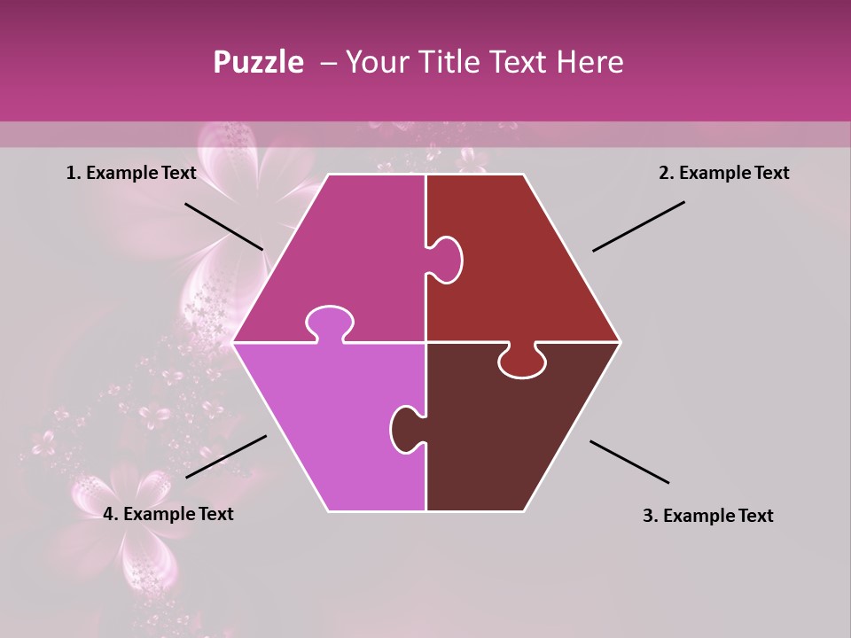 Dreamlike Flowers PowerPoint Template