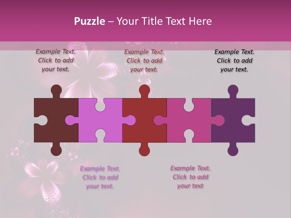 Dreamlike Flowers PowerPoint Template