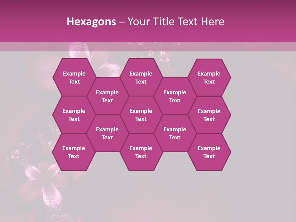 Dreamlike Flowers PowerPoint Template