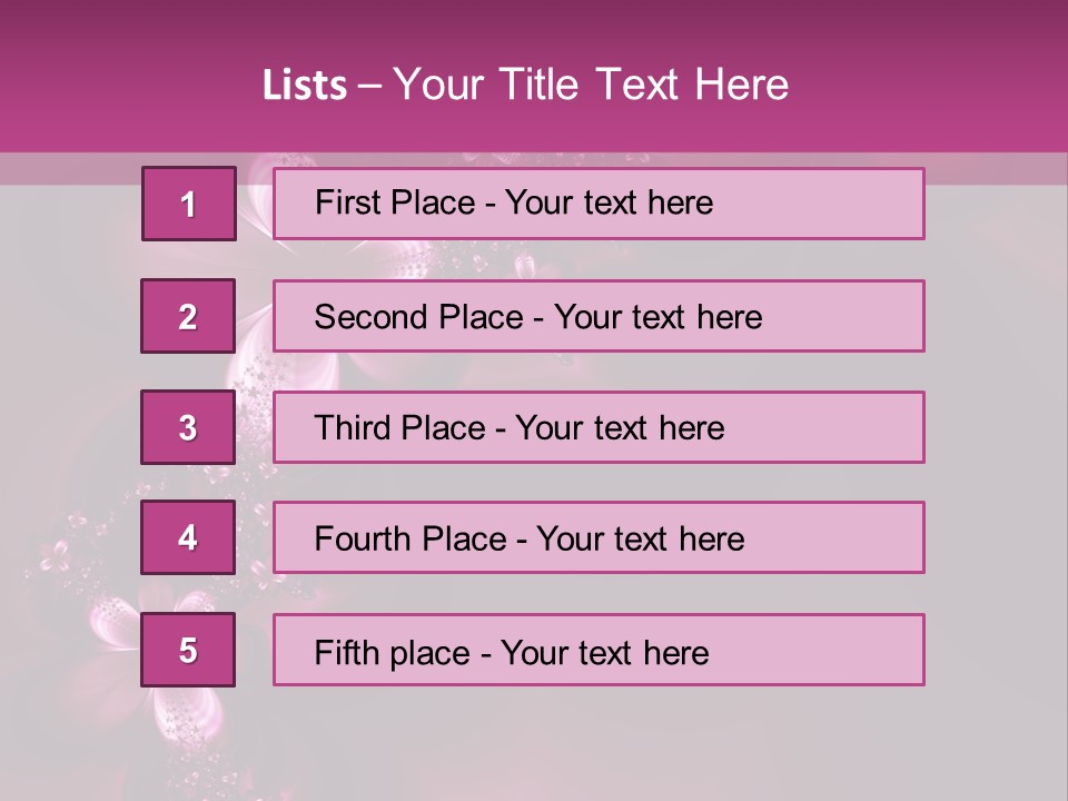 Dreamlike Flowers PowerPoint Template