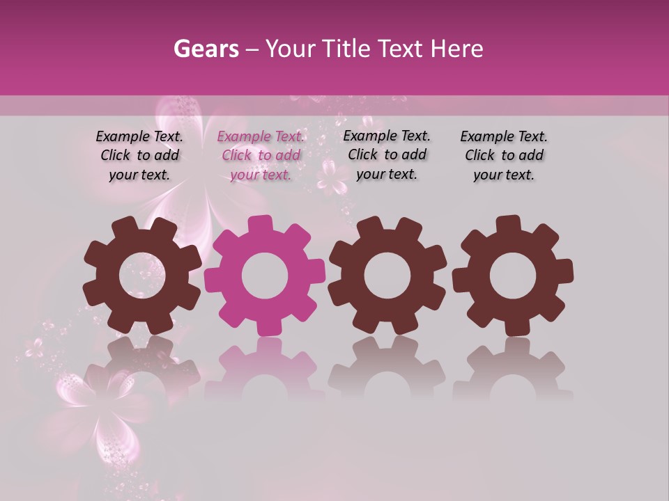 Dreamlike Flowers PowerPoint Template