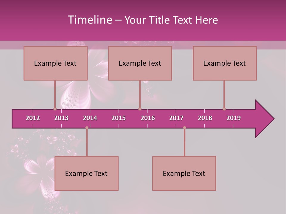 Dreamlike Flowers PowerPoint Template