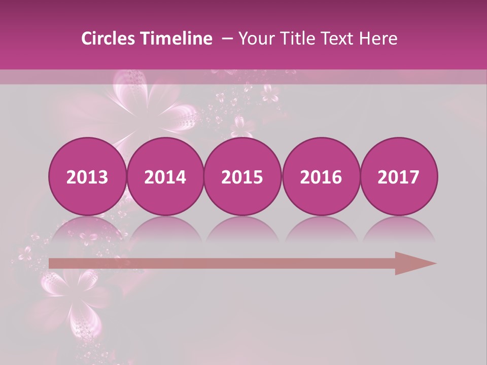 Dreamlike Flowers PowerPoint Template