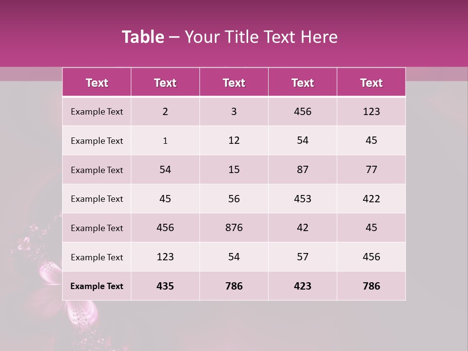 Dreamlike Flowers PowerPoint Template