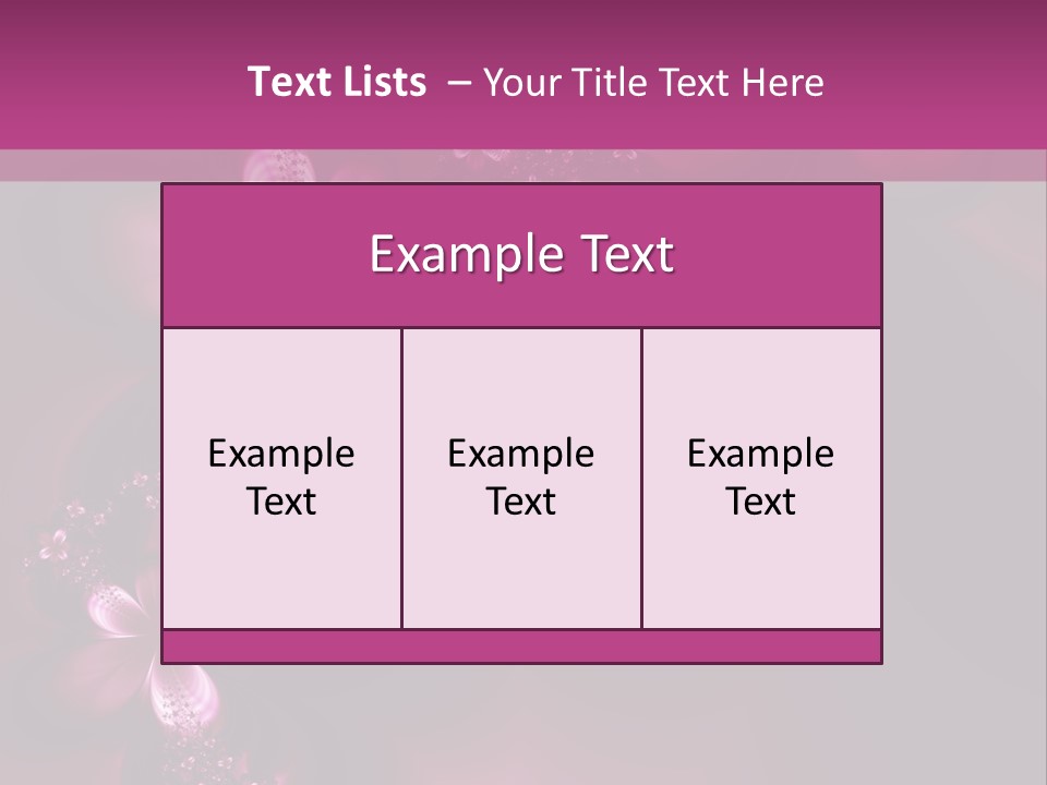 Dreamlike Flowers PowerPoint Template