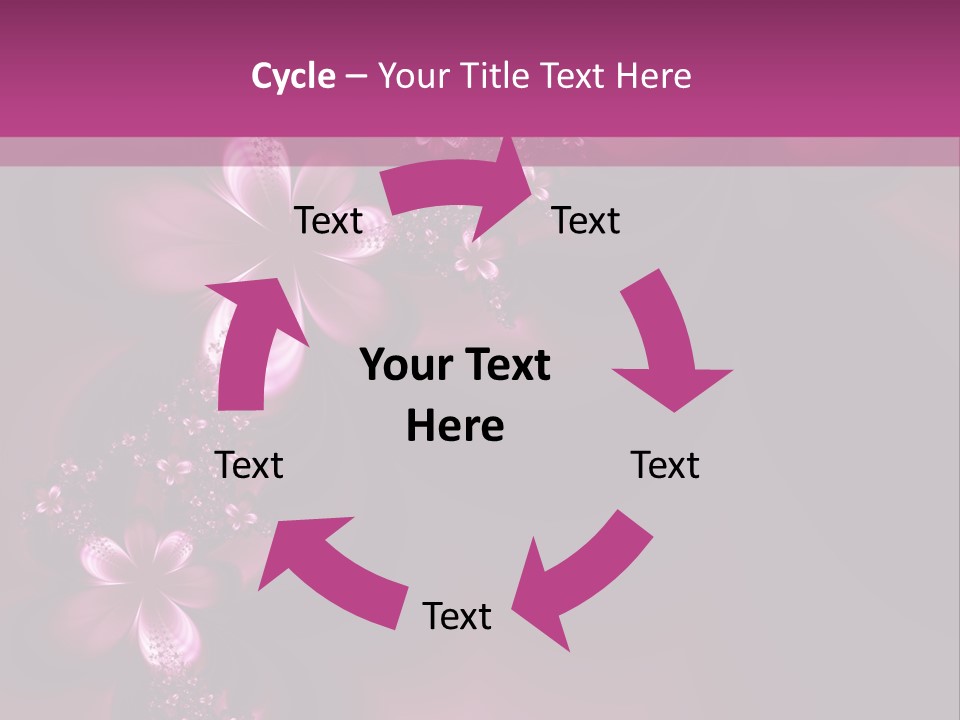 Dreamlike Flowers PowerPoint Template