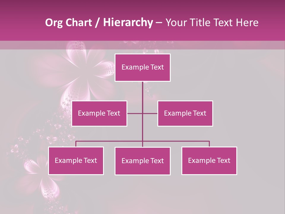Dreamlike Flowers PowerPoint Template
