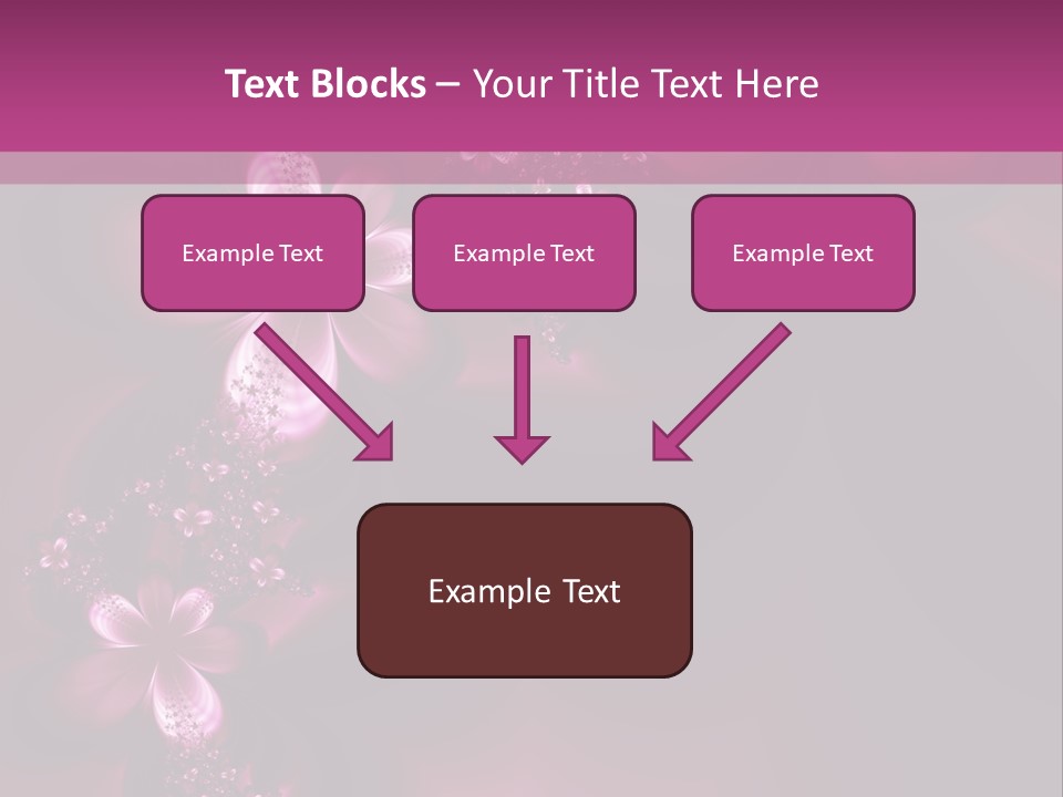 Dreamlike Flowers PowerPoint Template